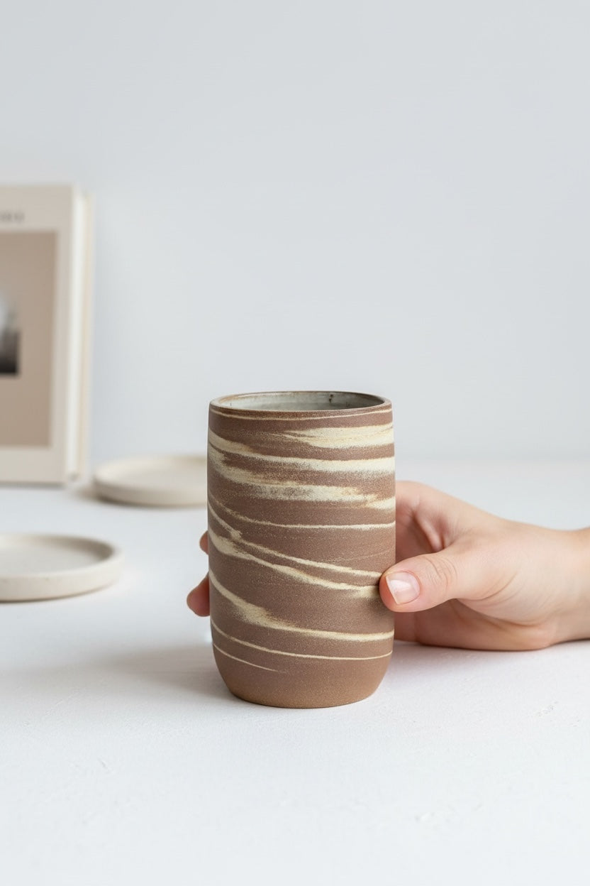Terra Marbled Cup