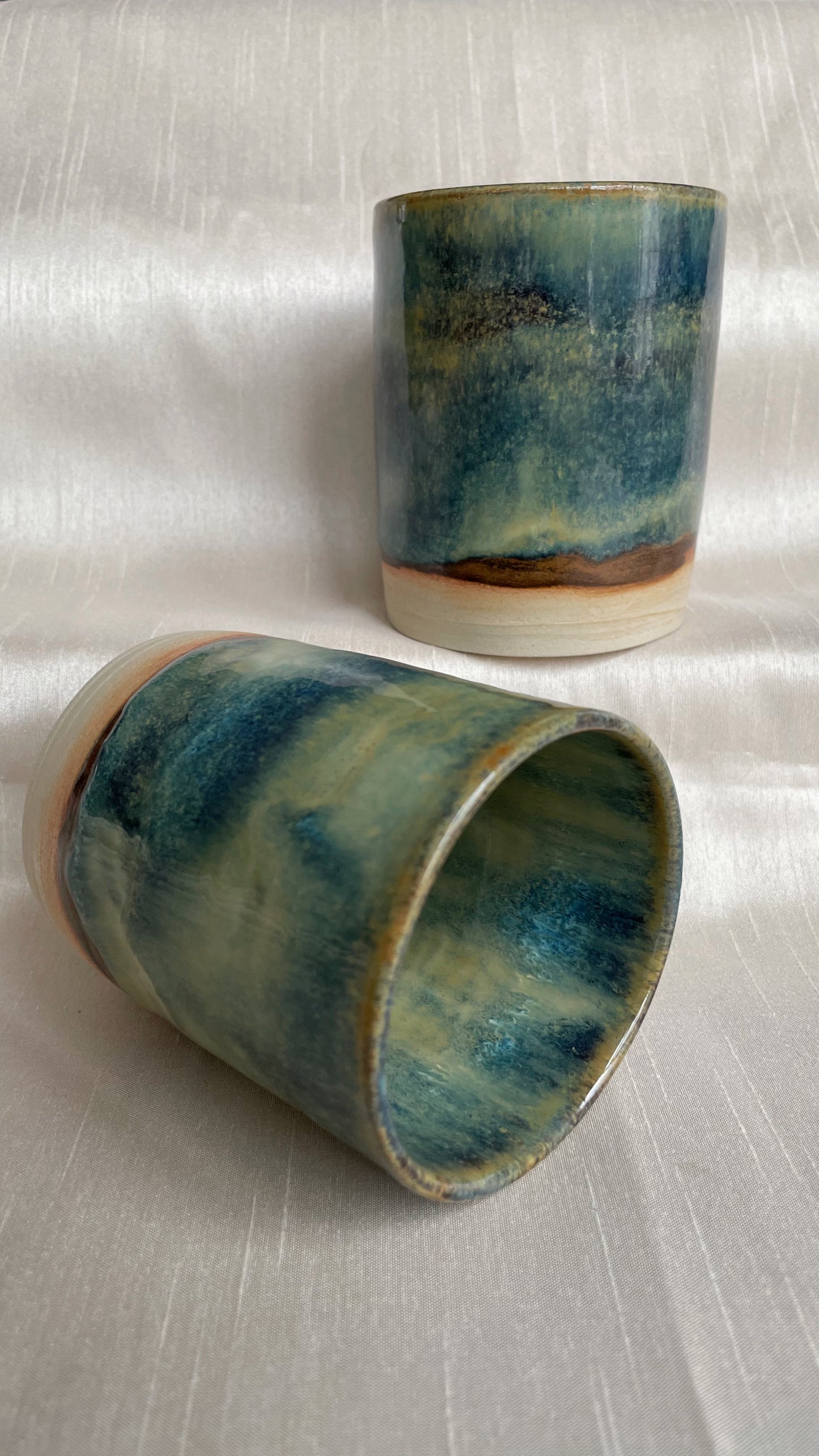 Ocean-Inspired Cups
