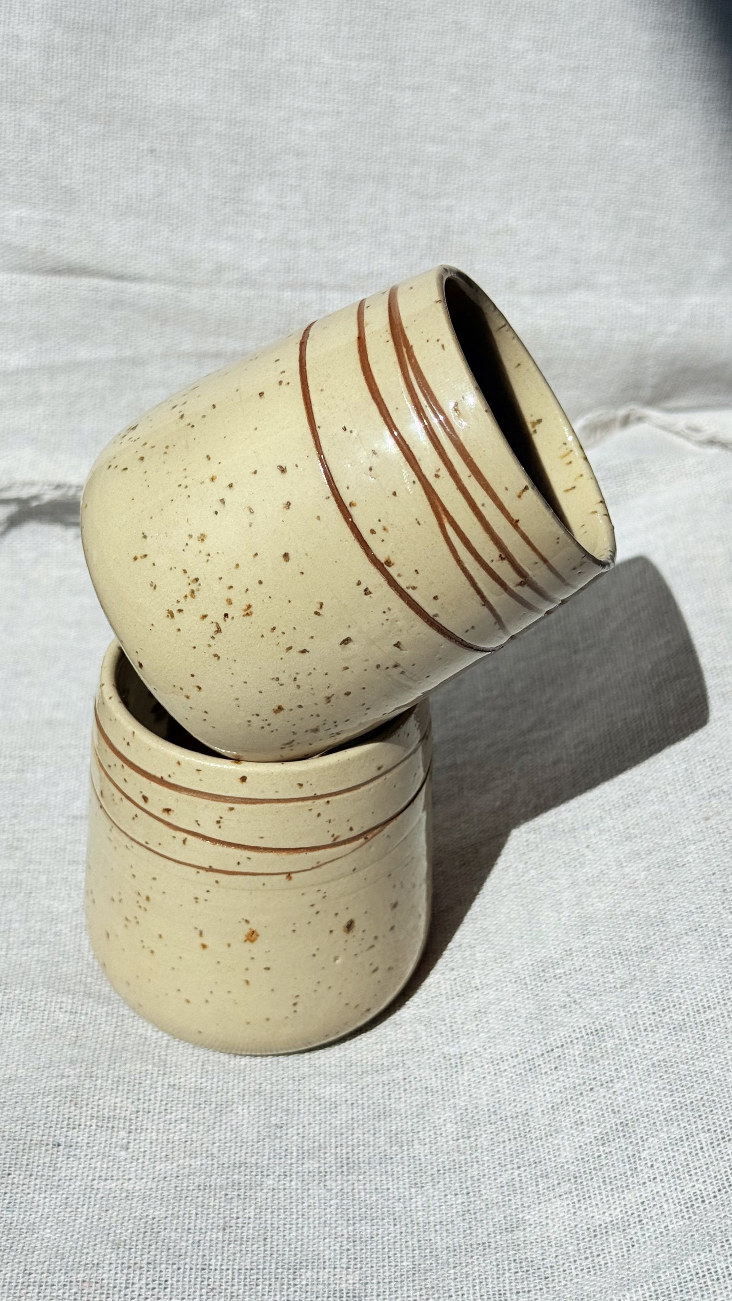 Ceramic Cups “Earth and roots”