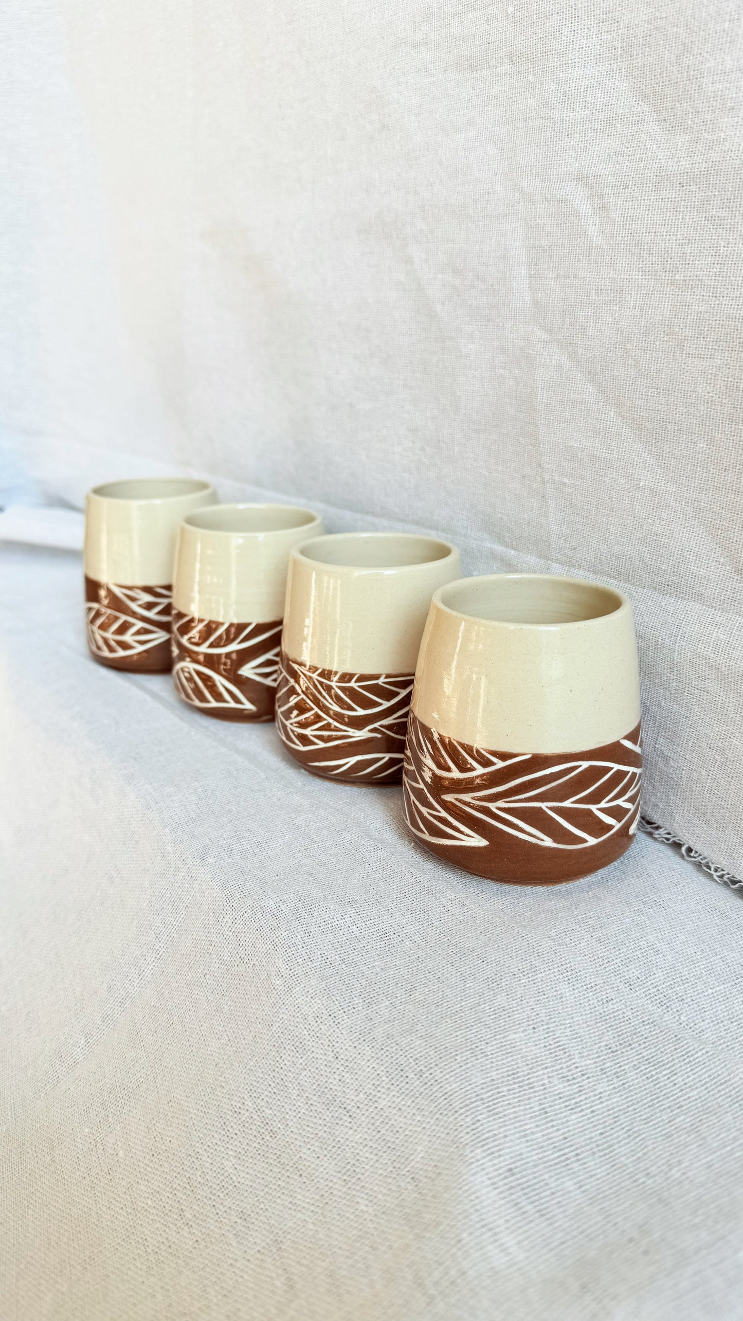 Autumn Leaves Cups
